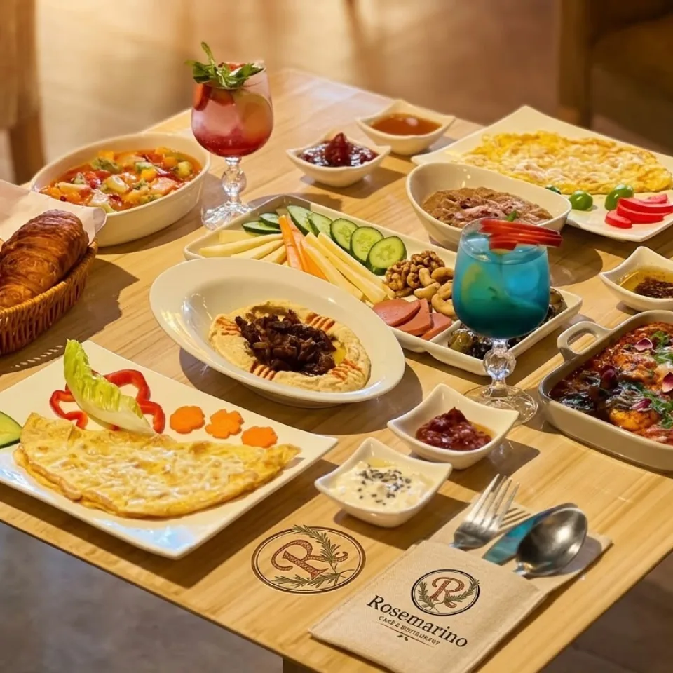 افطار روز مارينو - Rose Marino Breakfast