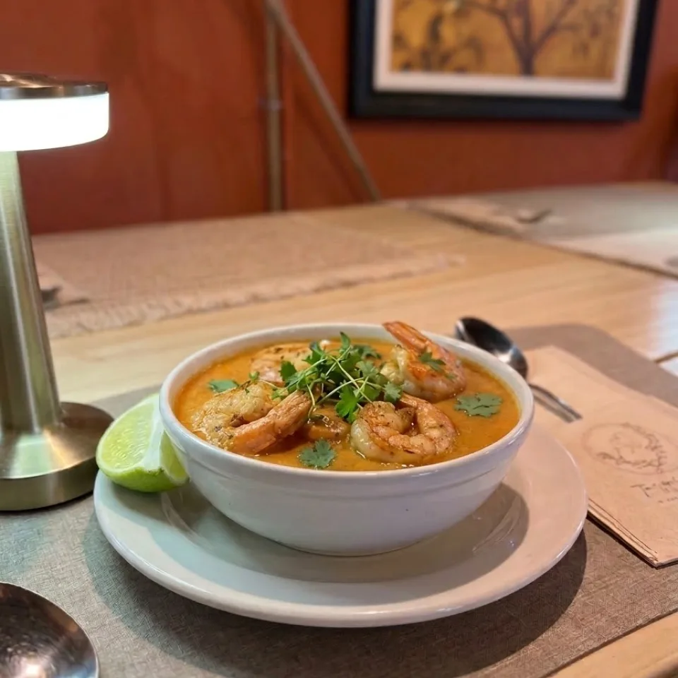 شوربه فواكه البحر - seafood soup