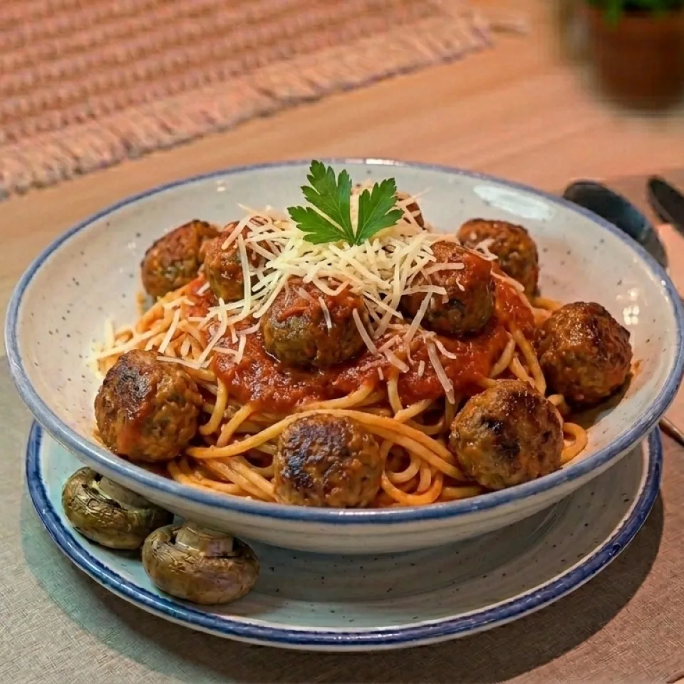 ميت بول باستا - meatball basta